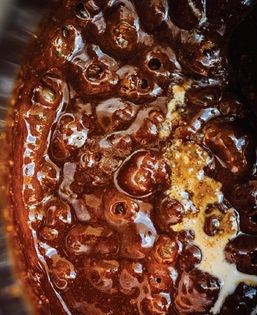 Cardamom toffee sauce