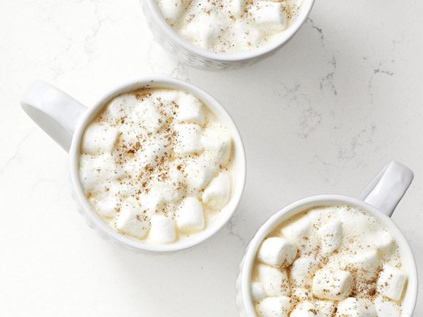 Cardamom white hot chocolate 