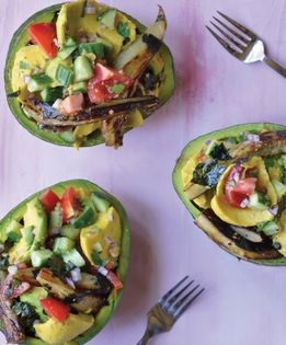 Caribbean avocado salad (Brule jol)