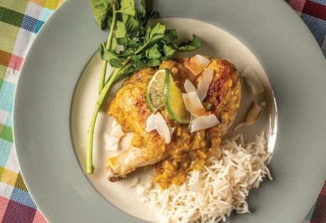 Caribbean Cornish game hen