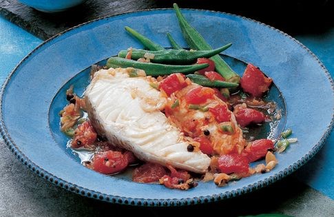 Caribbean fish steaks
