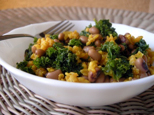 Caribbean peas and rice