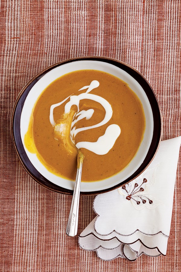 Caribbean pumpkin soup