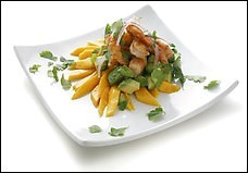 Caribbean shrimp salad