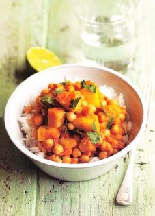 Caribbean tamarind chickpeas