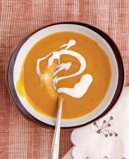 Caribbean winter squash soup