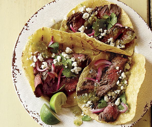 Carne asada tacos