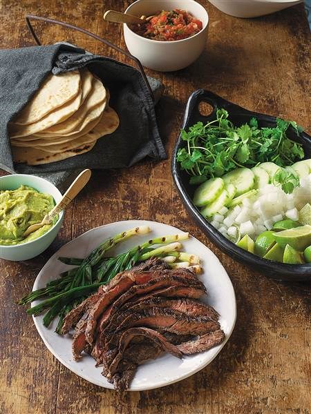 Carne asada tacos