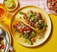 Carne asada tacos