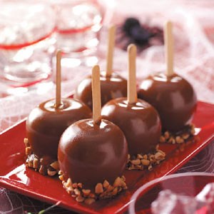 Carnival caramel apples