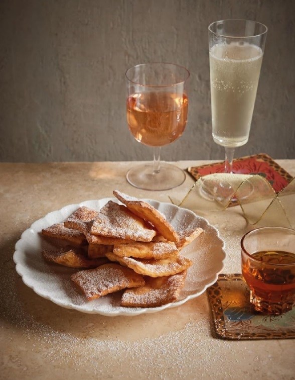 Carnival crackers (Galani)