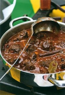 Carnival goat curry