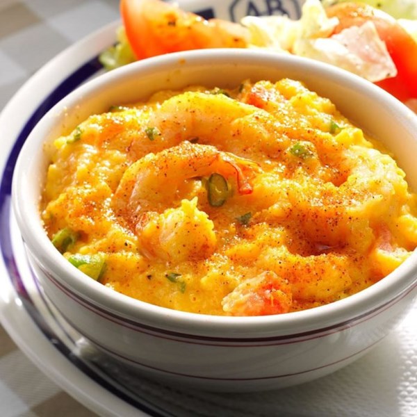 Carolina cheese shrimp & grits