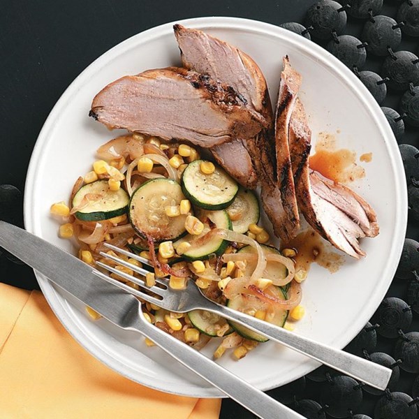 Carolina marinated pork tenderloin