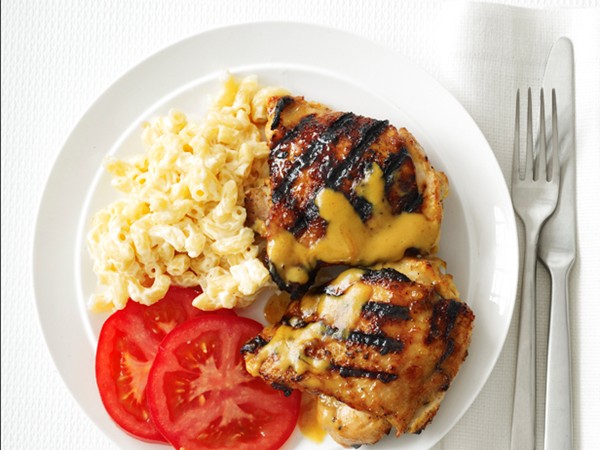 Carolina-style barbecue chicken