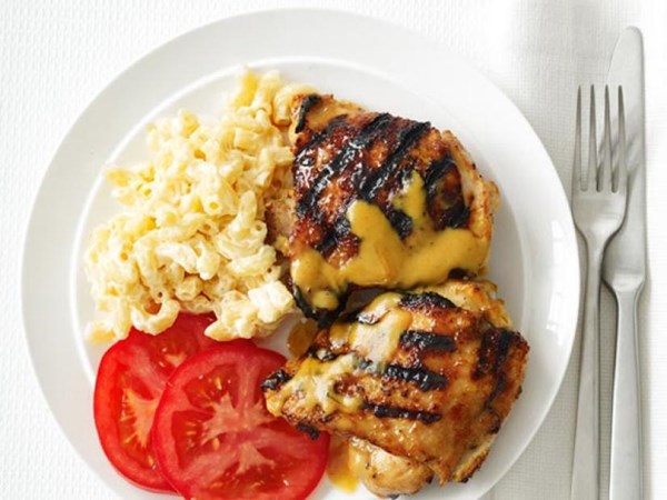 Carolina-style BBQ chicken 