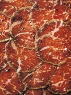 Carpaccio of beef with wasabi rémoulade