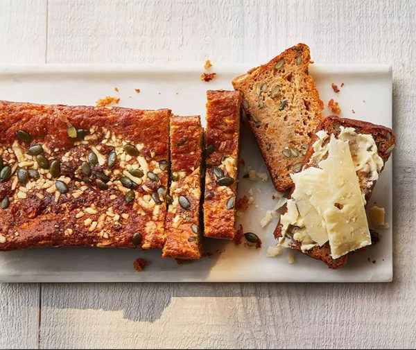 Carrot & cheddar loaf