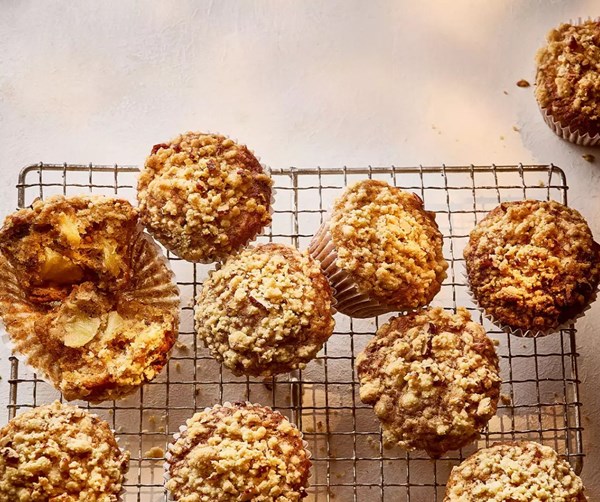 Carrot & pineapple muffins