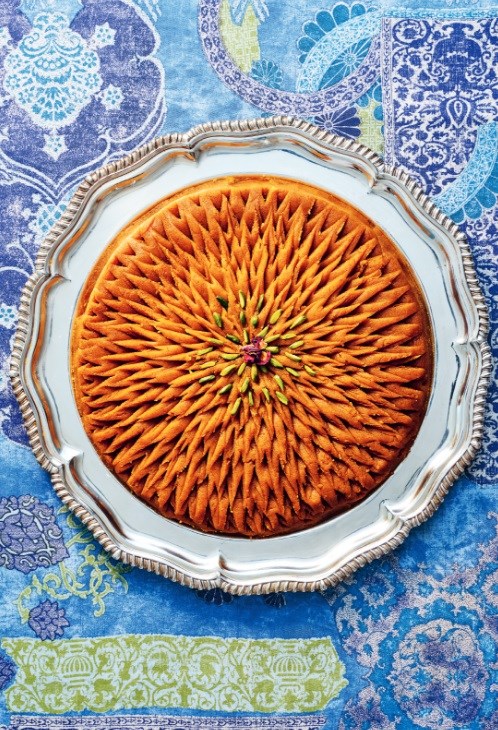 Carrot & saffron halva (Halva ba zafaran va havji)