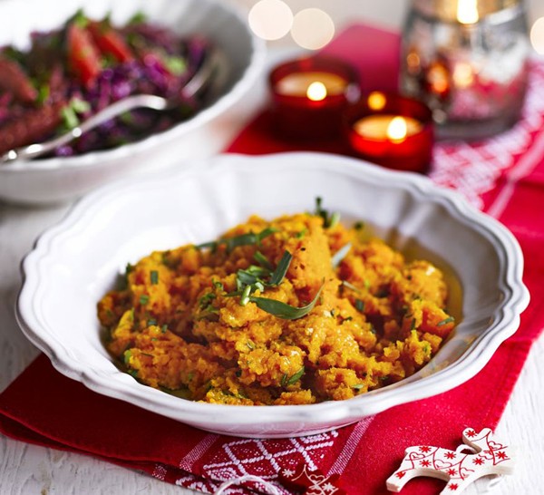 Carrot & tarragon purée 