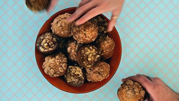 Carrot & zucchini muffins