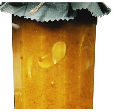 Carrot and almond chutney