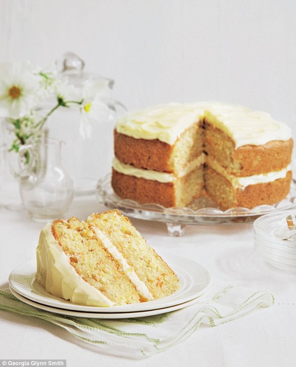 Carrot and banana cake