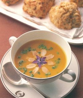 Carrot and caraway soup [John Tovey]