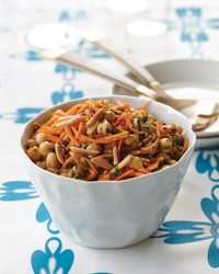 Carrot-and-chickpea salad