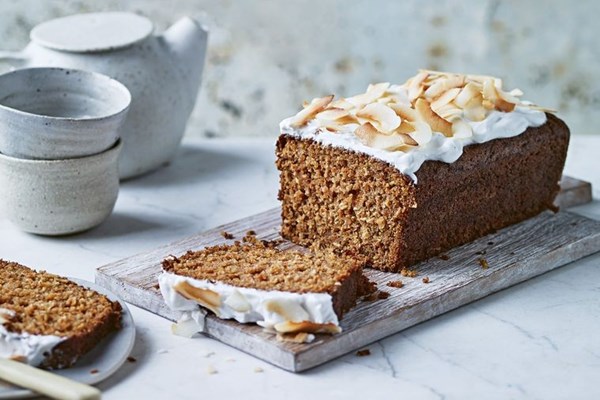 Carrot and coconut cake