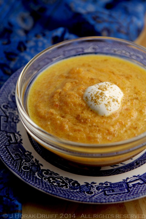 Carrot and cumin soup