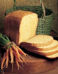 Carrot and fennel bread