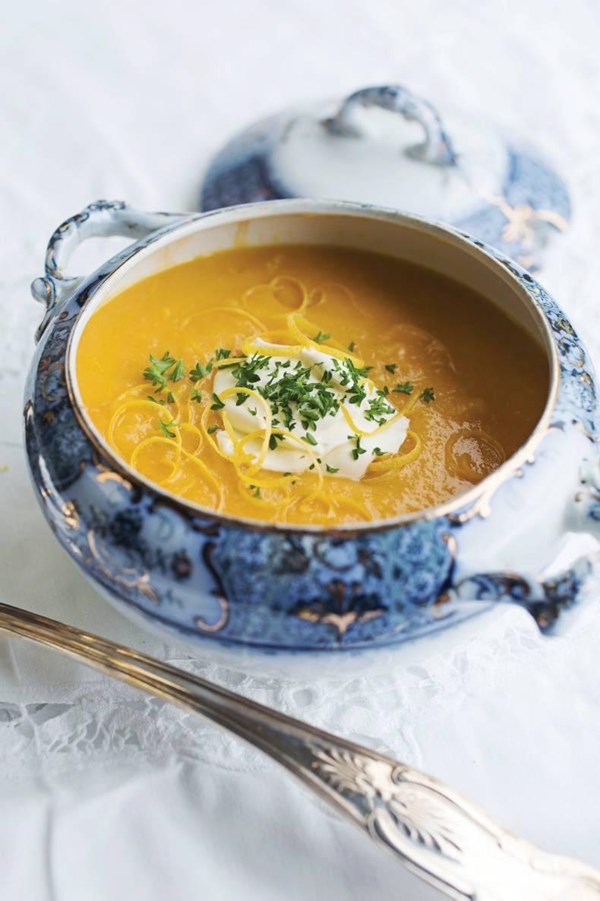 Carrot and lemon soup