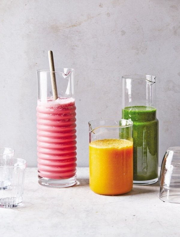Carrot and orange smoothie