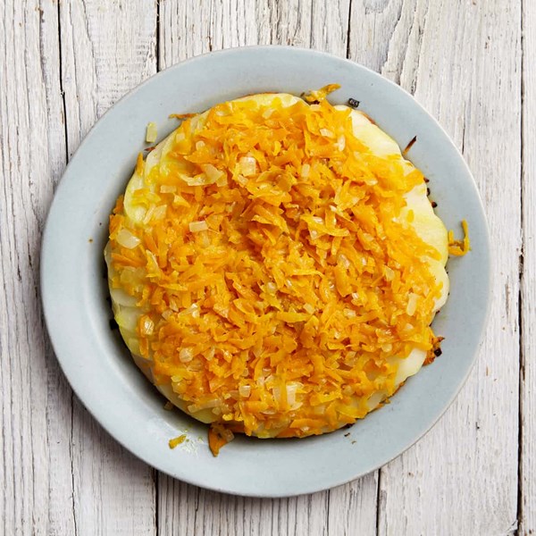 Carrot and potato cake