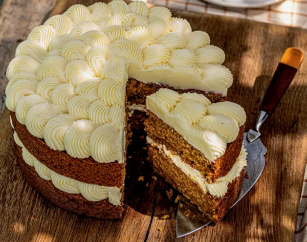 Carrot and pumpkin cake