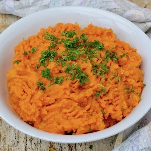 Carrot and swede mash