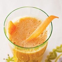 Carrot, apple, and ginger refresher