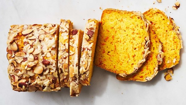 Carrot-Asiago bread