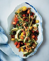 Carrot-avocado salad