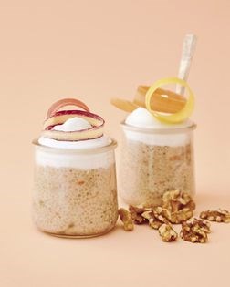Carrot cake chia pudding