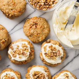 Carrot cake cookies