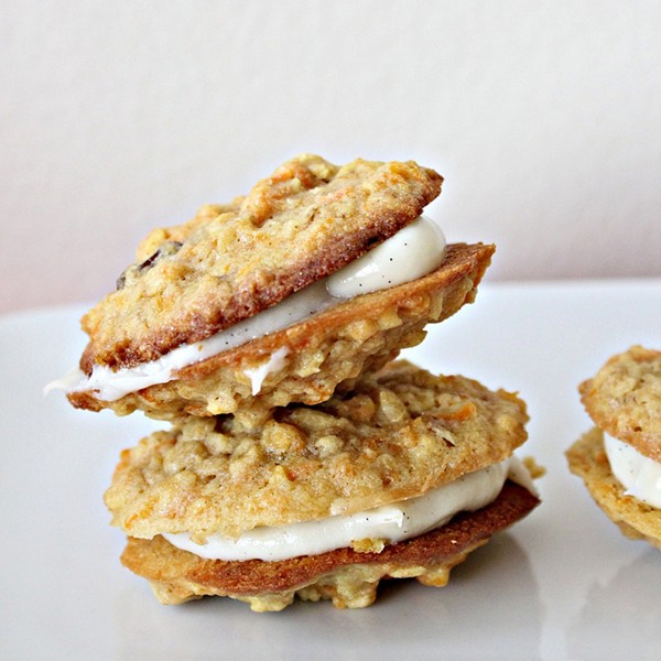 Carrot cake cookies