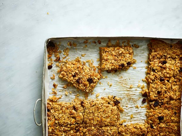 Carrot cake flapjacks