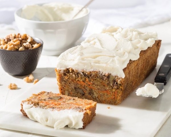 Carrot cake loaf