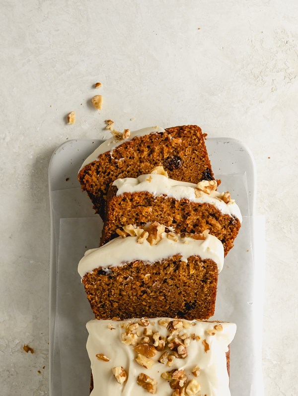 Carrot cake loaf