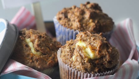 Carrot cake muffins