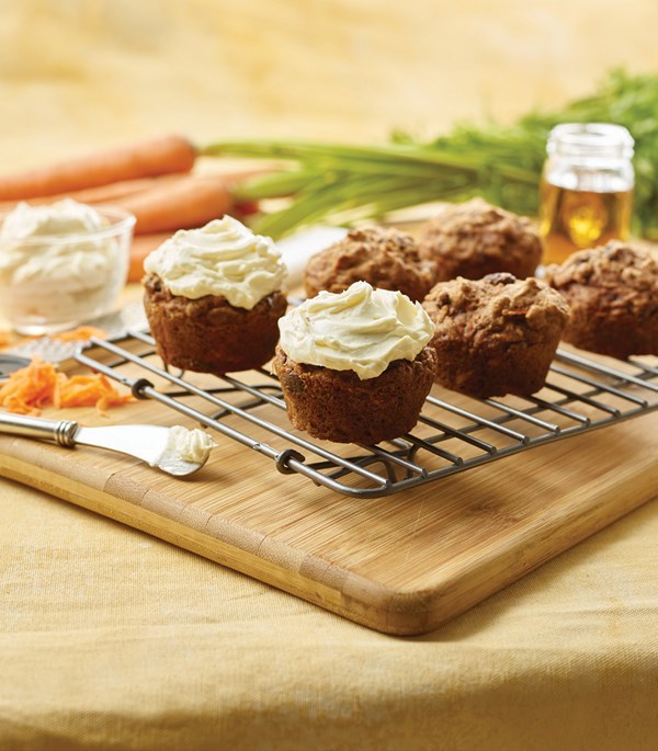 Carrot cake muffins