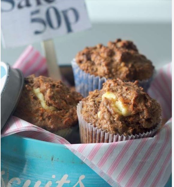 Carrot cake muffins